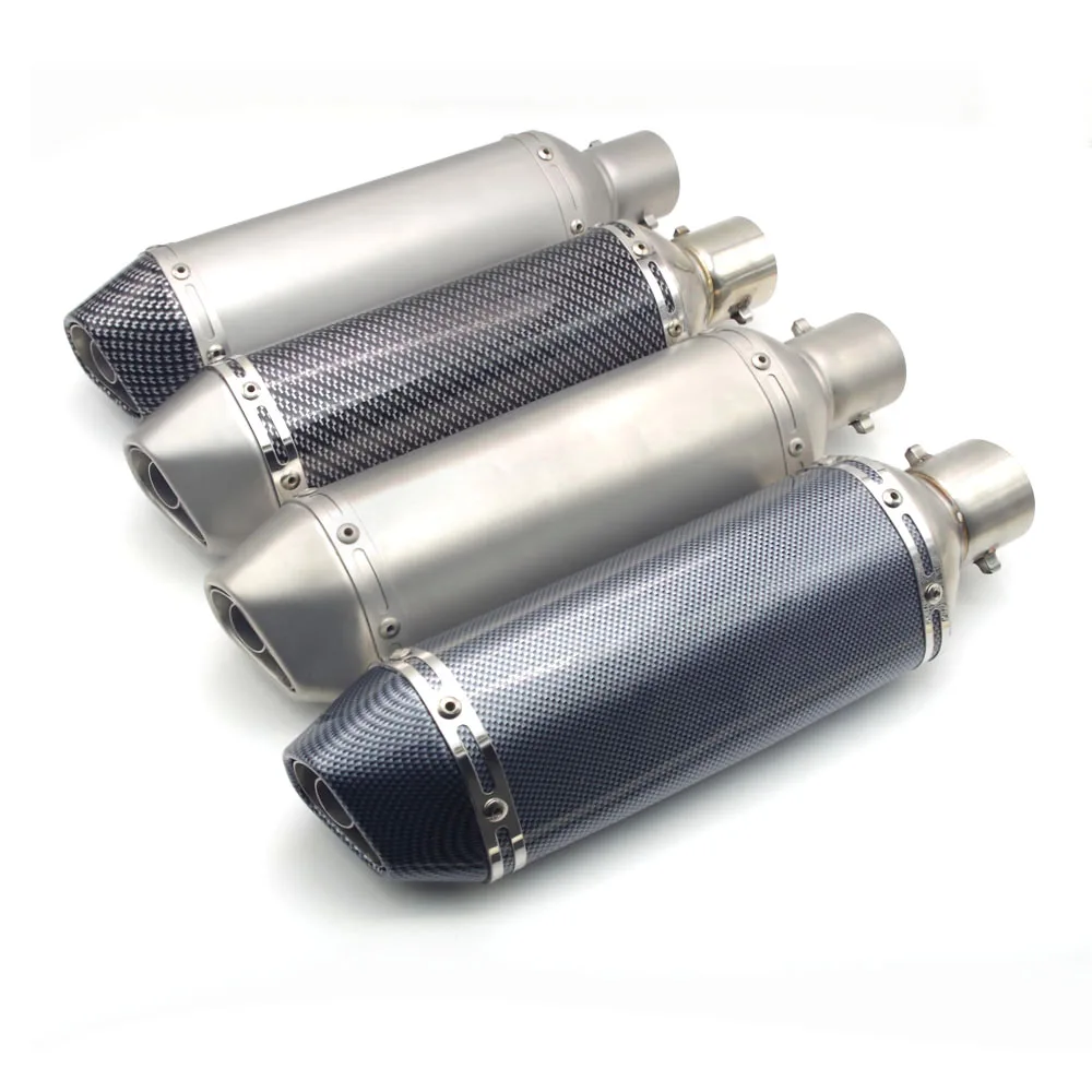 Универсальный мотоциклетный выхлопной трубы глушитель для tdm 900 virago 535 bmw s1000r yamaha