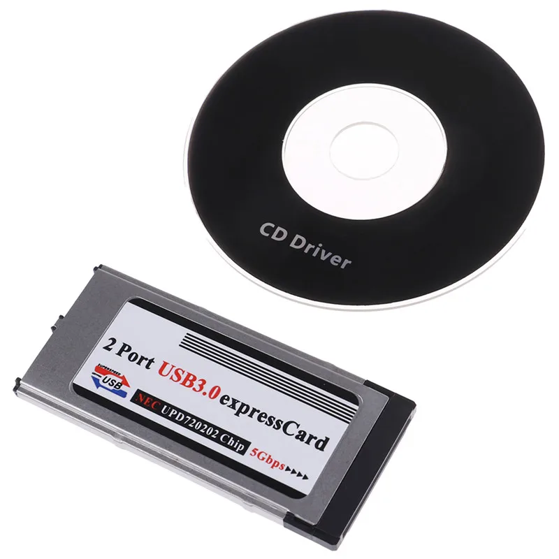 Новый USB 3 0 двойной 2 порт экспресс карта 34 мм Слот Экспресс Карта PCMCIA конвертер