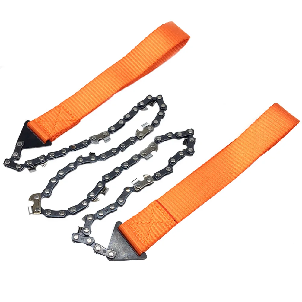 

With Pouch Outdoor Emergency Survival Hiking Household Gardening Hand Pull Mini Portable 65cm Tool Steel Chain Saw Foldable