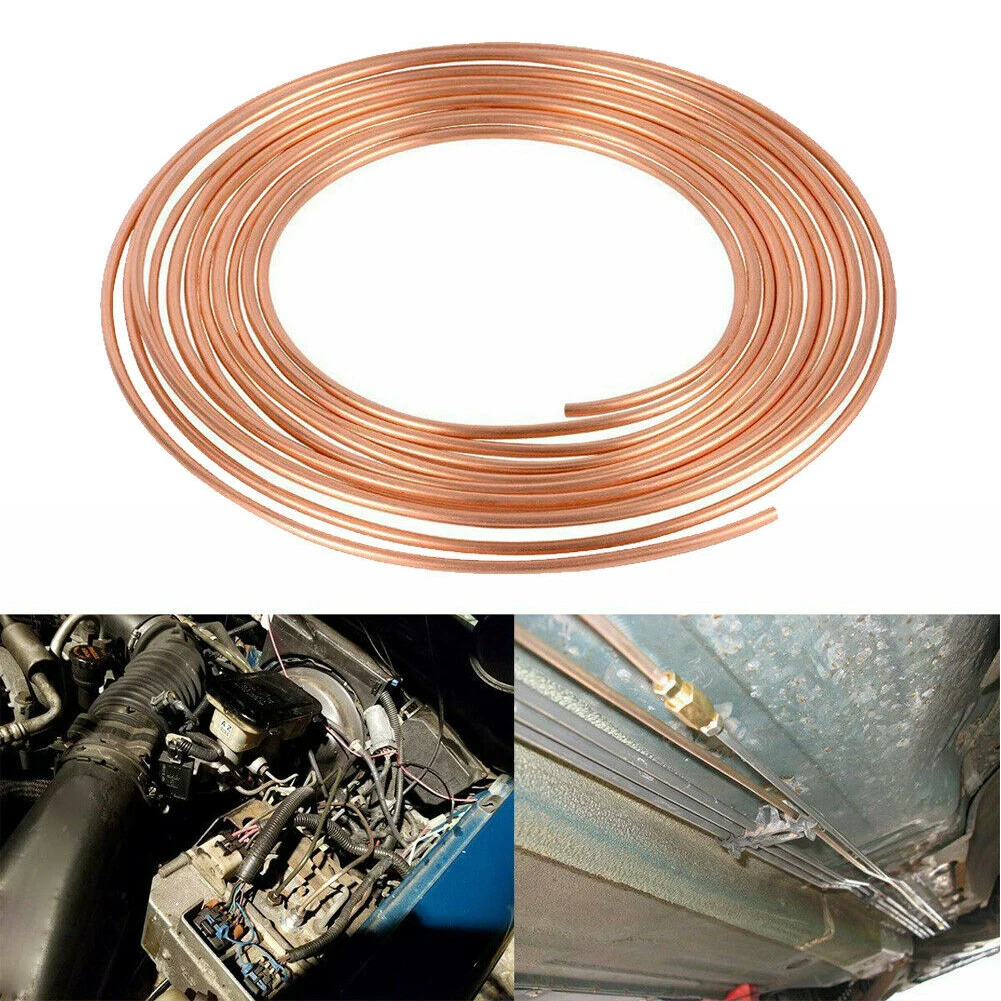 1/4 дюймов OD Трубы авто анти ржавчины кондиционер часть тормозной линии трубы 25