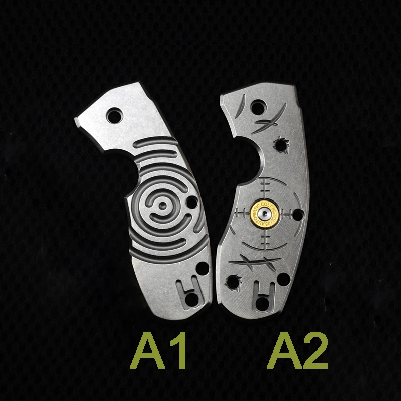 1 шт. титановый сплав ручка Весы для SPYDERCO C158|Ножи| |