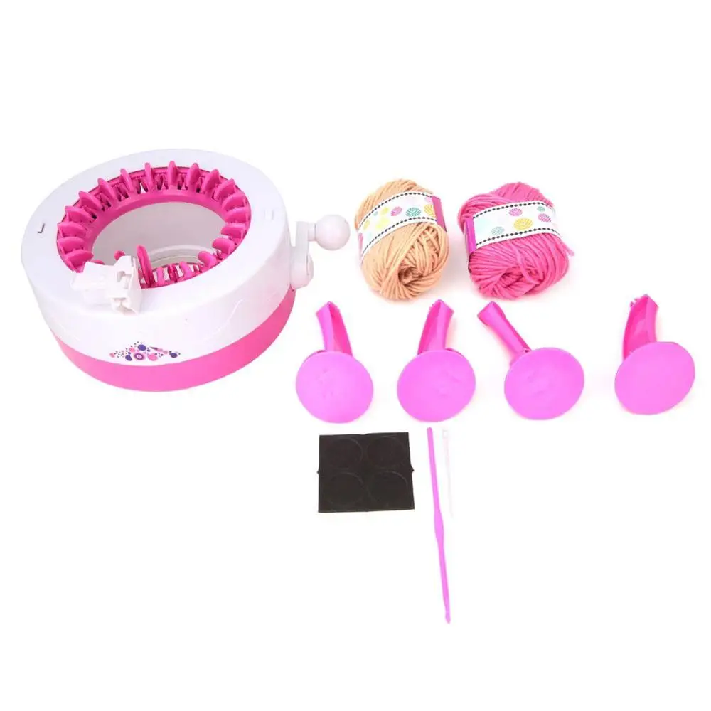22 Needles DIY Детский вязальный станок, игрушка для девочек, ткацкий станок, игровой набор, Детский обучающий ручной работы, шапка, вязаные шарфы, свитер, игрушки - Цвет: 22 Needles