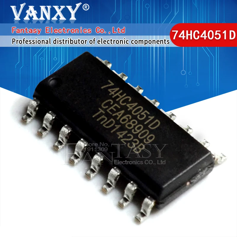 10 шт. 74HC4051D SOP16 74HC4051 SOP SN74HC4051DR 16 SMD новая и оригинальная ИС|smd ic|ic smd |