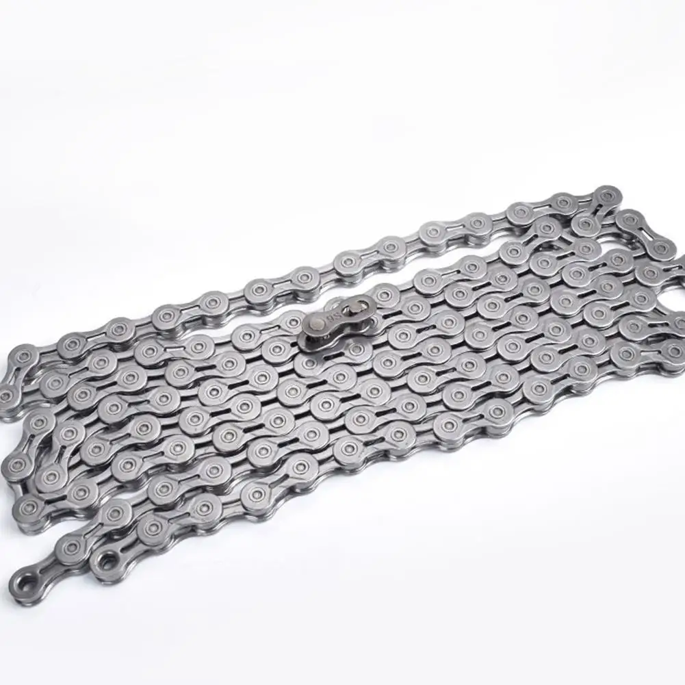 

10X10L27/30 9 10 11 speed Bicycle chain silver half hollow bike chain mountain road bike full hollow chains ultralight variable