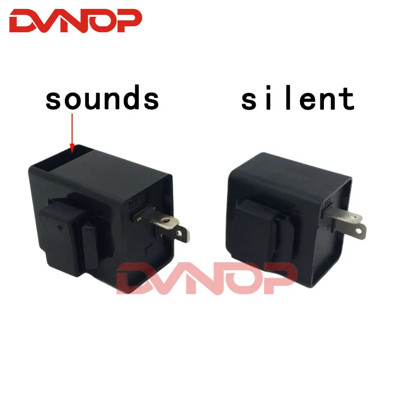 Черная пластиковая + металлическая СВЕТОДИОДНАЯ мигалка 12 В 2 контакта