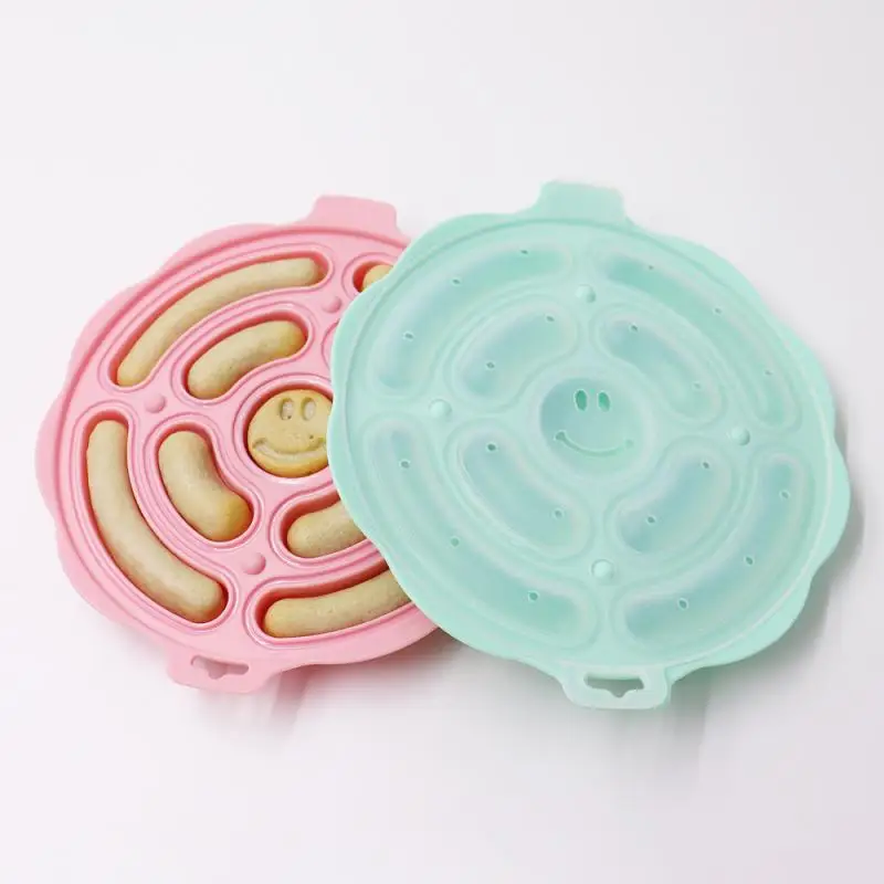 

9-Cavity Silicone Sausage Making Mold Non-Stick Homemade Hot Dog Sausage Mold For Oven And Microwave Cake Baking Mold BPA Free