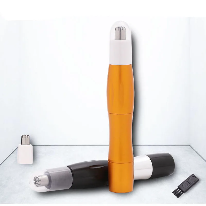 Электрический триммер для носа и лица электрический портативный мини-размер |