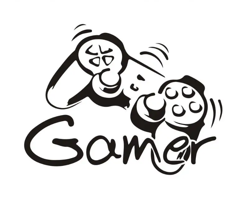 Съемный игры стены Стикеры s виниловая наклейка на стену Настенная бумажная для