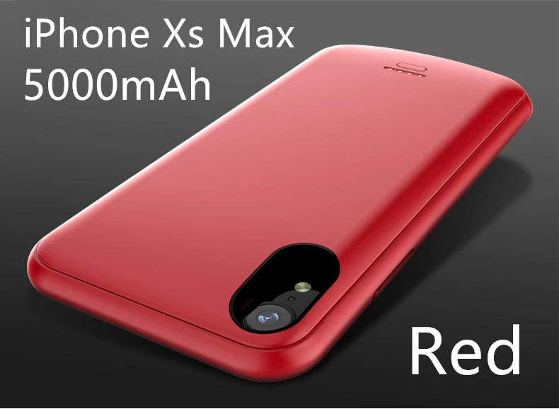 Чехол для зарядного устройства для iPhone SE, SE, 5, 5S, 4000 мА/ч, внешний аккумулятор, зарядка, внешний аккумулятор, чехол для iPhone 5, 6, 7, 8 X XS, MAX, чехол для аккумулятора s - Цвет: For iPhone Xs Max