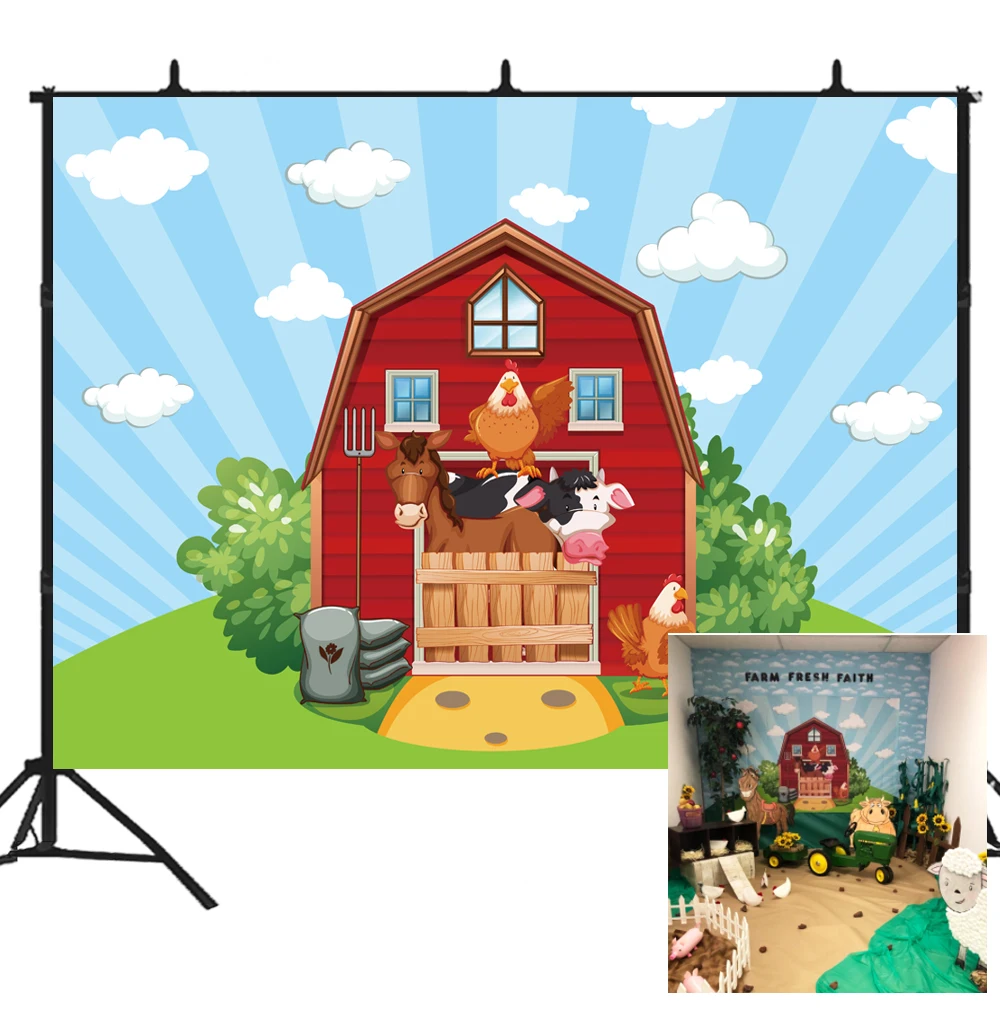 BEIPOTO Fram тема 1-й День рождения украшение фото фон детский душ стенд Фотография