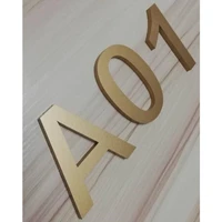 customized letter acrylic billboard door sign acrylic vip tag crystal word customized engraving signboard digital house number