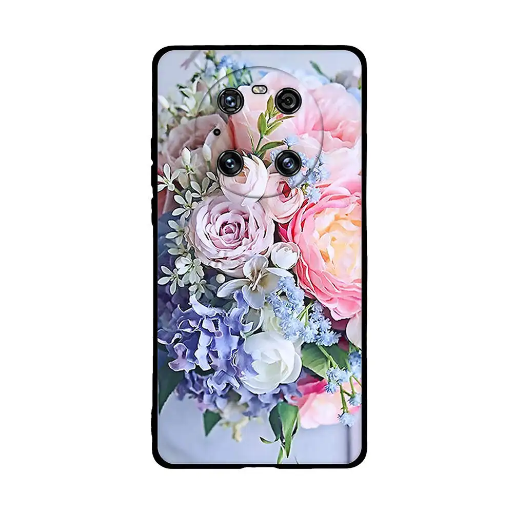 

For Huawei Mate 40 Pro Case 6.76" Soft Silicon TPU Back Phone Covers For Huawei Mate 40 Pro Case Bumper Bag Fundas Coque Shell