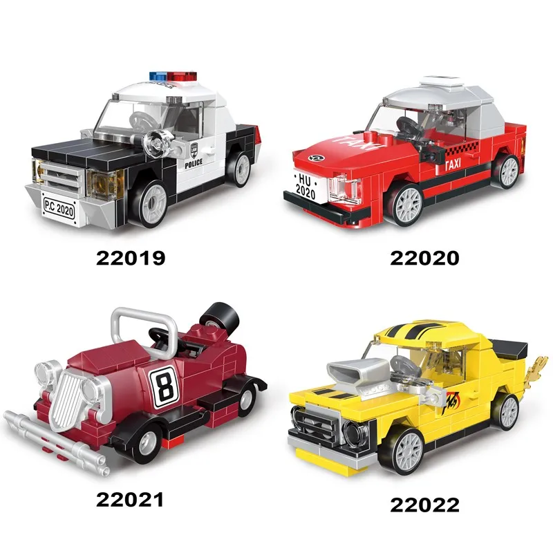 Мини-автомобиль полицейский экскурсионный автомобиль гоночное такси автобус