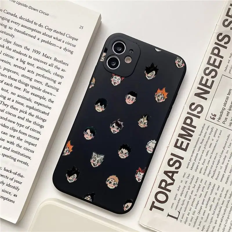

Haikyuu Phone Case for iPhone 12 11 mini pro XS MAX 8 7 6 6S Plus X 5S SE 2020 XR