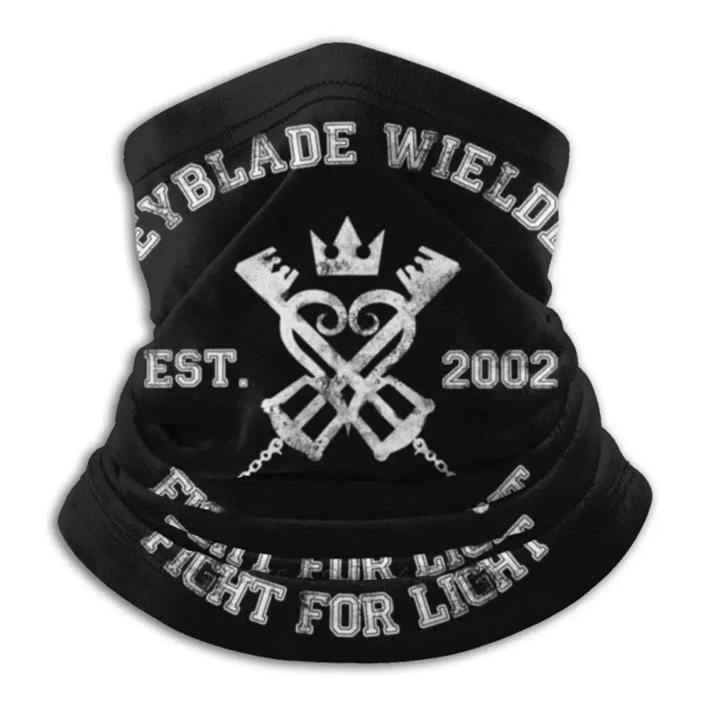 

Keyblade Wielder-White Microfiber Neck Warmer Bandana Scarf Face Mask