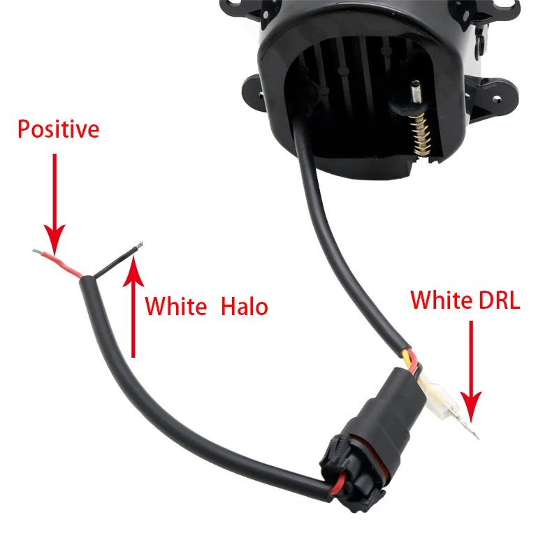 4 дюймовый светодиодный светильник для вождения противотуманных фар дневные