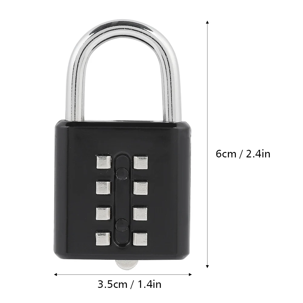 8 значный замок с паролем умный кодовый для безопасности мини прочный чемоданов и