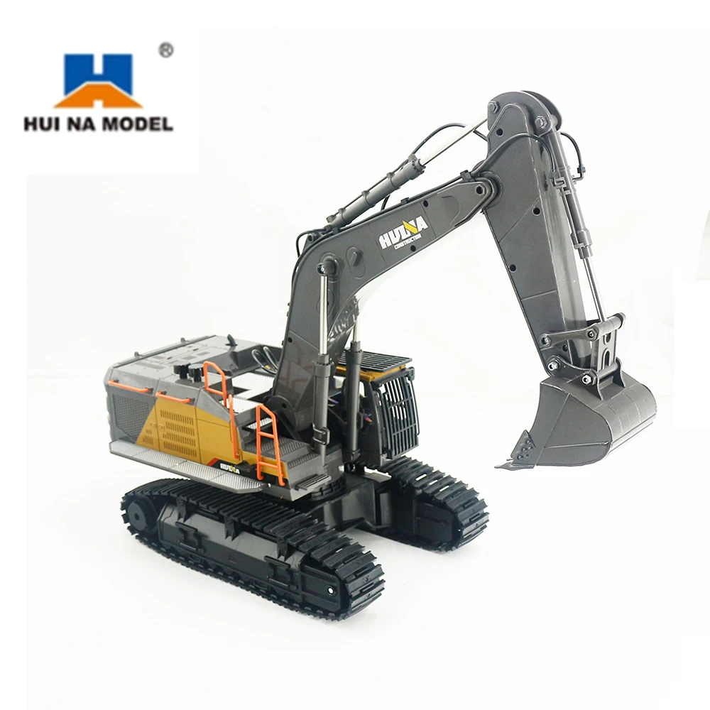 Huina 1592 1:14 Scale 22 Channels 2.4GHz Latest RC Excavator for over 8 Year Old Poland Warehouse to EU Countries tax/duty paid
