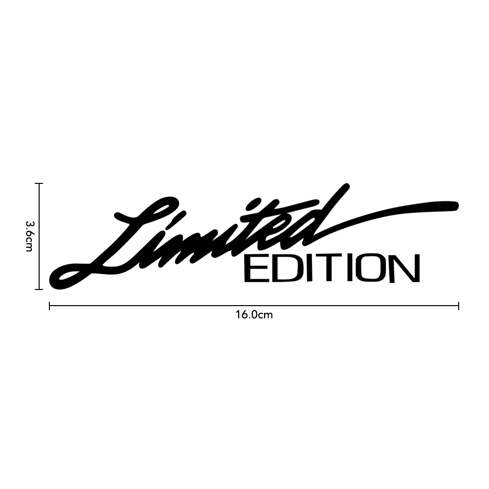 Автомобильная наклейка ограниченная серия Виниловая для BMW E90 F30 F10 Audi A3 A6 C5 C6 Opel