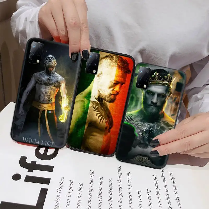 

Mcgregor boxing King Phone Case for Huawei Y7 Y9 Y6 Y5 Y8 Y8S Y8P nove 3 4 5 6 7 pro 2018 2019 5g se Fundas cover