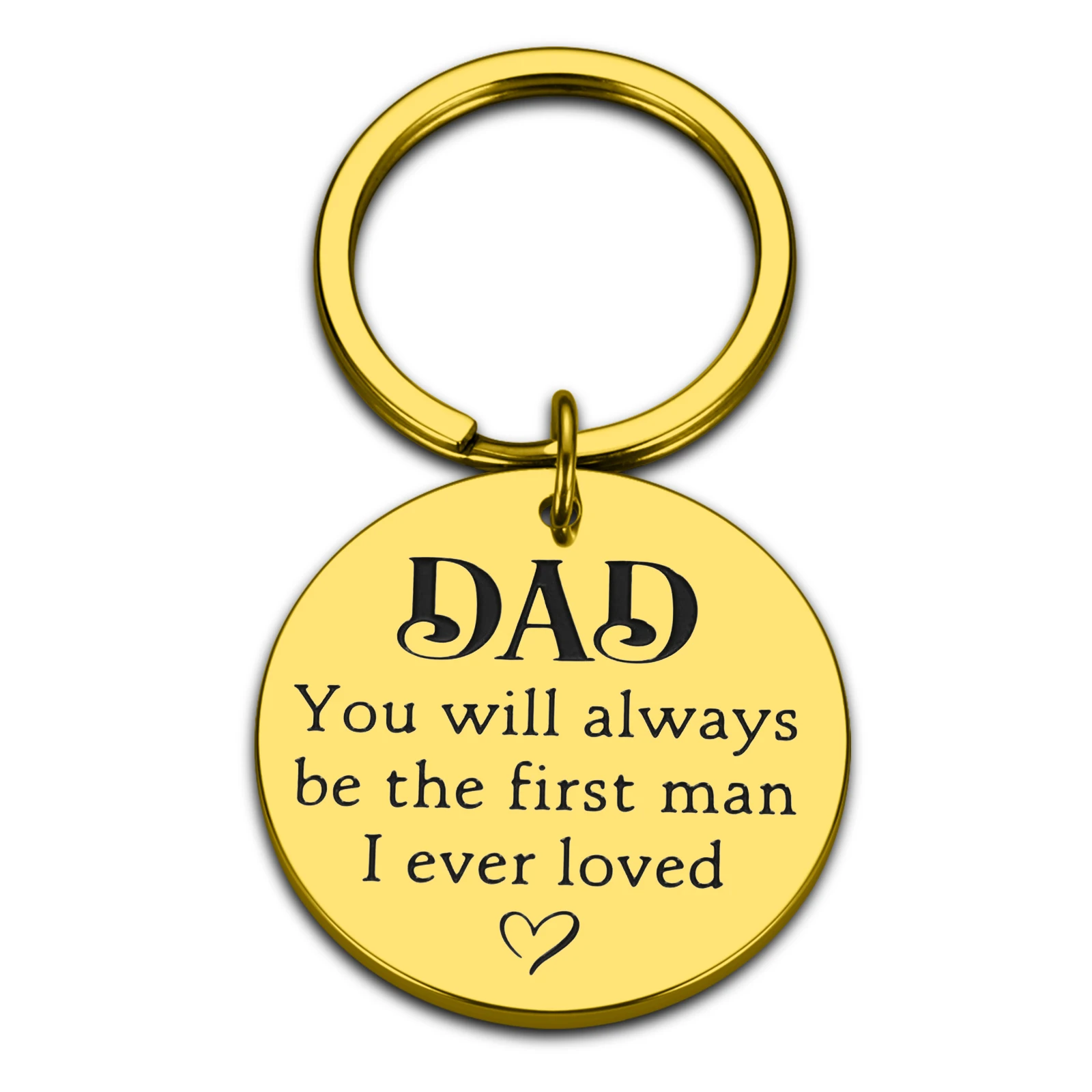 Подарок на день отца брелок для папы подарок нового Папы вы всегда будете первым