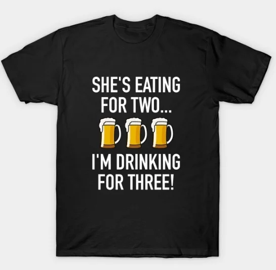

Men's Hihg Quality Funny Daddy To Be Pregnancy Expecting T-Shirt