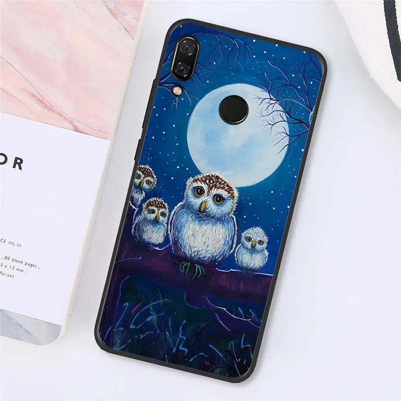 Maiyaca мультфильм милые животные Сова телефонный чехол для Xiaomi Redmi4X 6A 9 8A note pro 5Plus Note4