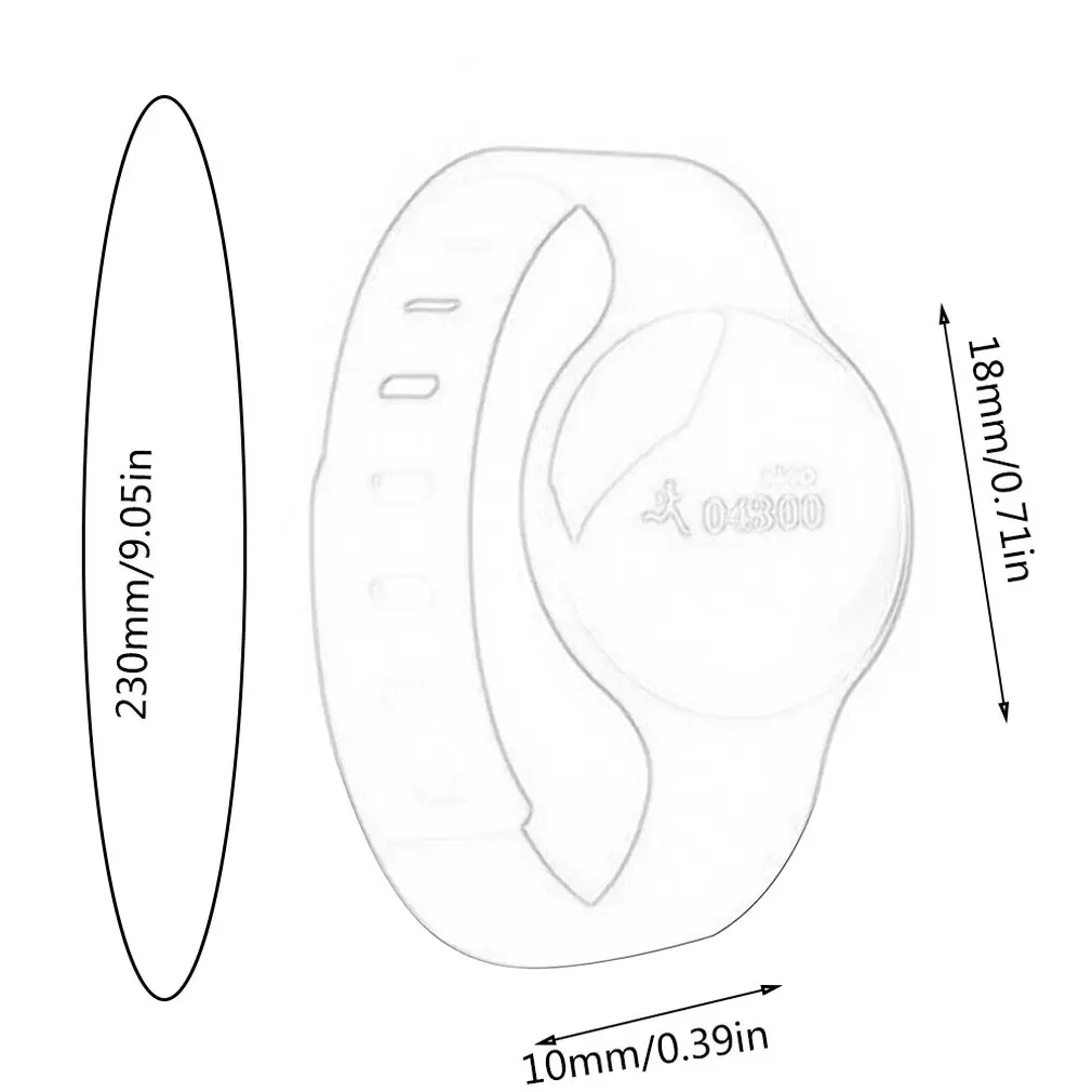 Водонепроницаемые часы H8 умный Браслет мониторинг сна Часы Будильник для Android Ios