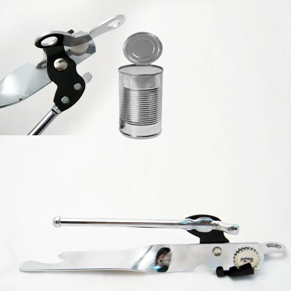 

BalleenShiny High Quality Stainless Steel Multi-Function Can Opener Easy And Safe To Open Metal Can Lid Kitchen Dedicated Tool