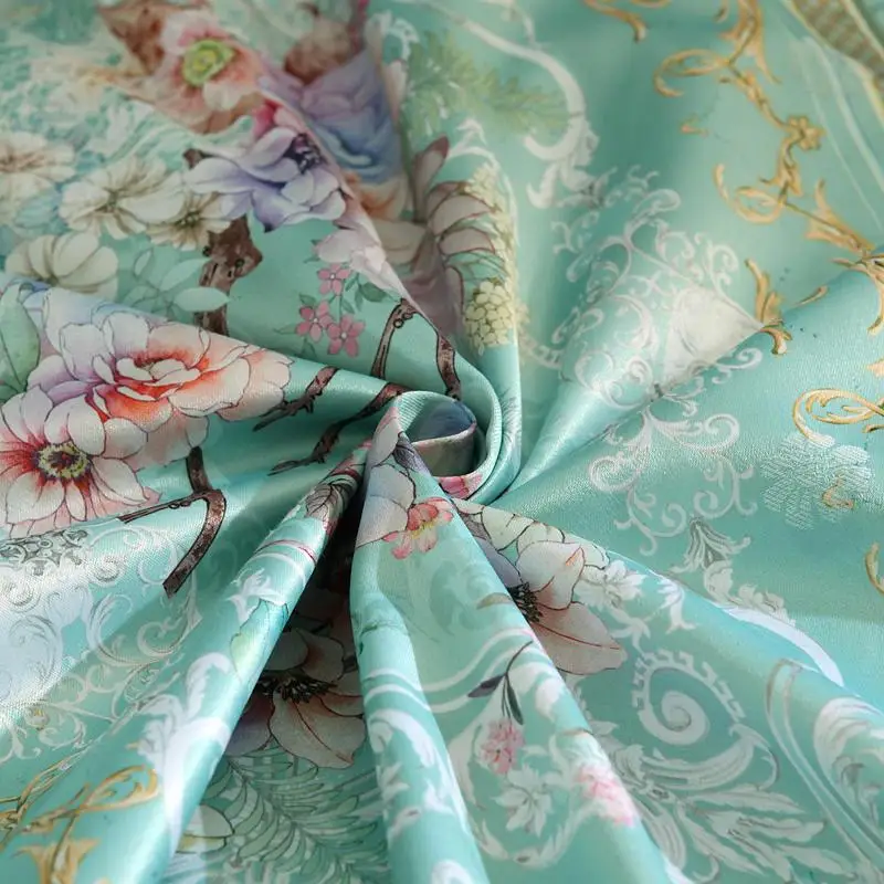 42 размер 3D Постельное белье роскошный набор постельного белья из шелкового