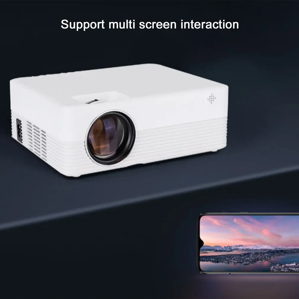 

2-in-1 High Definition Smart Projector Tv Express Tv Box Home Theater Android 9.0 IPTV Netflix Set-top Box Projector For Home
