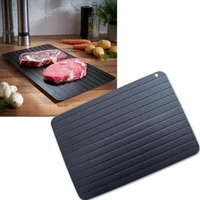 1pc fast defrost tray for food meat fruit fast thaw frozen quick defrosting plate board defrost tray thaw master kitchen tools