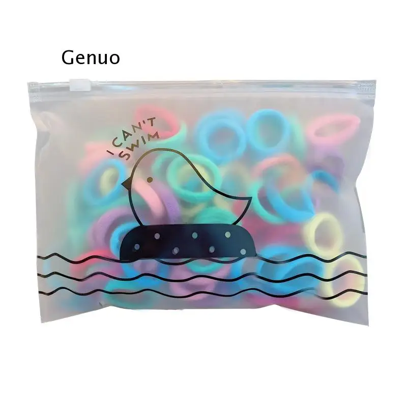 

50/100 Pcs Girls Elastic Rubber Band Headwear Women Kids Ponytail Holder Gum Hair Ties Scrunchies Solid Color Hairband Headband