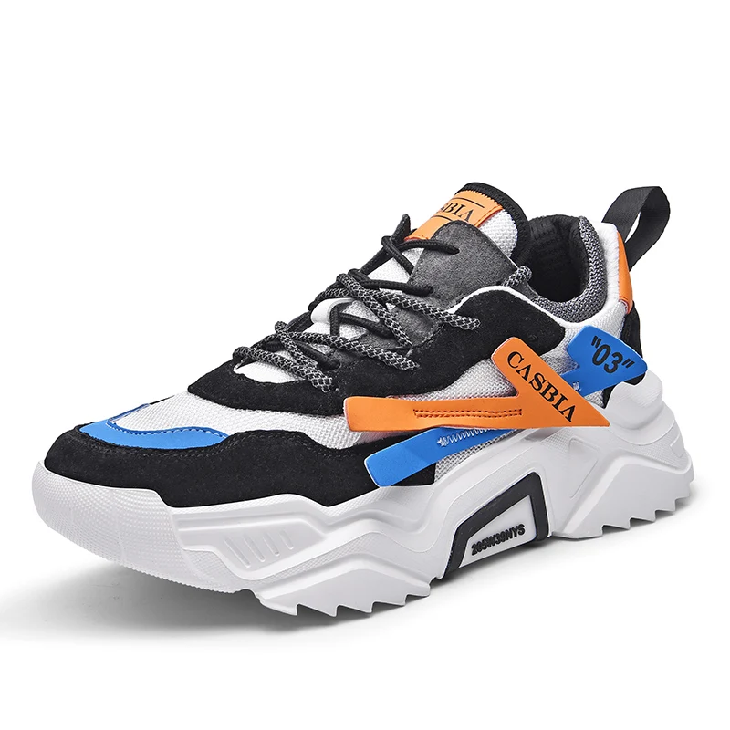 

New Running Shoes for Men Breathable Gym Shoes Thick Bottom Sports Sneakers Comfortable Outdoor Light Runing Jogging Shoes