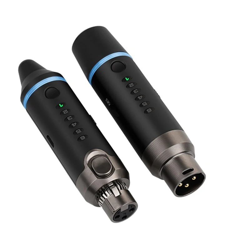 НУКС B-4 2 4G Беспроводной гитары микрофон Системы 6 Каналы аудио передатчик