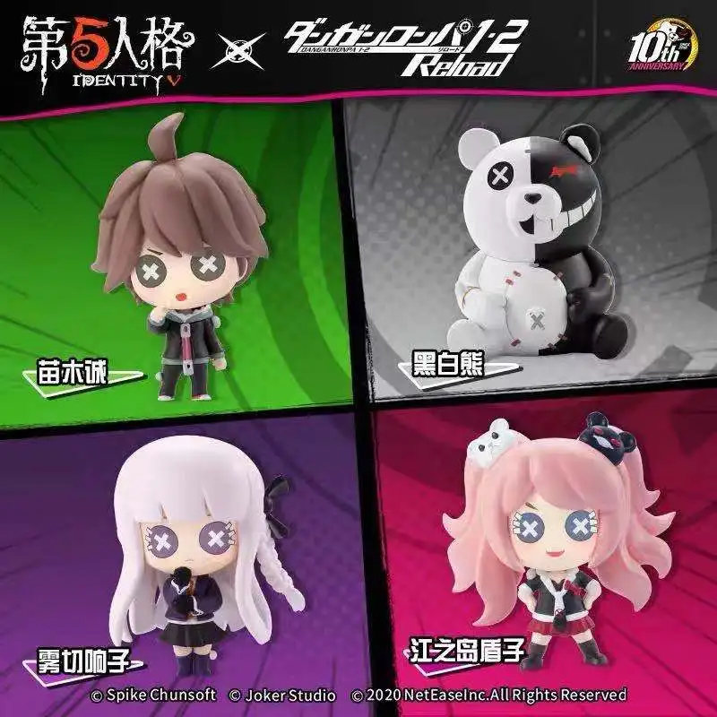 Официальная модель игрушки V x Dangan Ronpa Hajime Monokuma Kirigiri Chiaki Nagito Junko 1 шт. | Украшения и