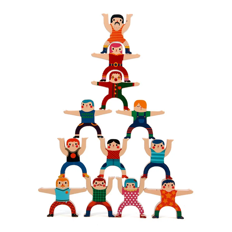 

4 Kinds of Gameplay Melo Magnus Balance Bricks Pro Jengue Children's Puzzle Playset 3-7 Years Old. 5