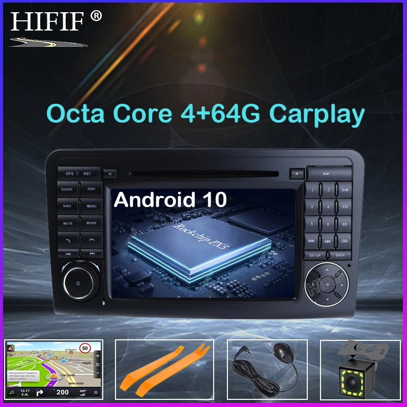 DSP IPS 4G Android 10 2 din автомобильный DVD плеер для Mercedes Benz E class W211 E200 E220 E300 E350 E240 E270 E280 CLS CLASS