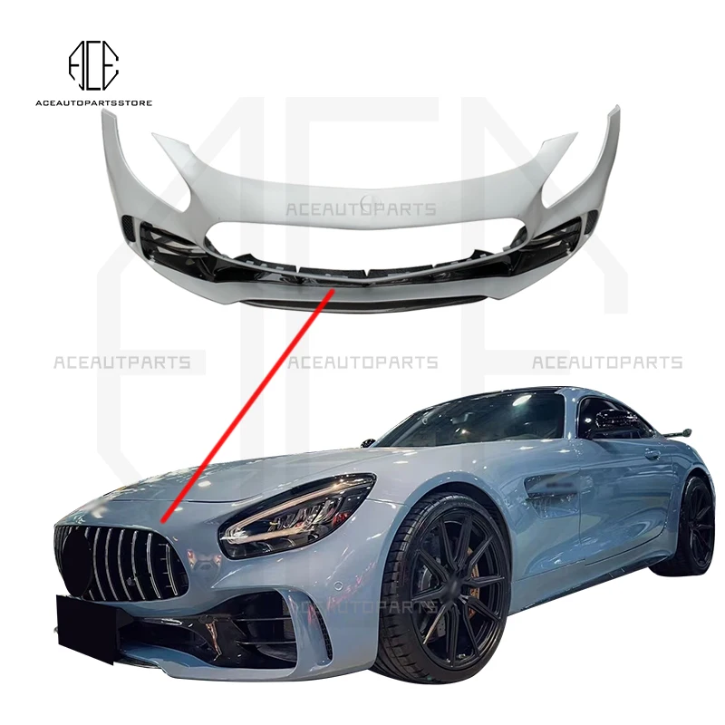 

Передний бампер для Mercedes-Benz AMG GT AMG GTR из углеродного волокна/FRP