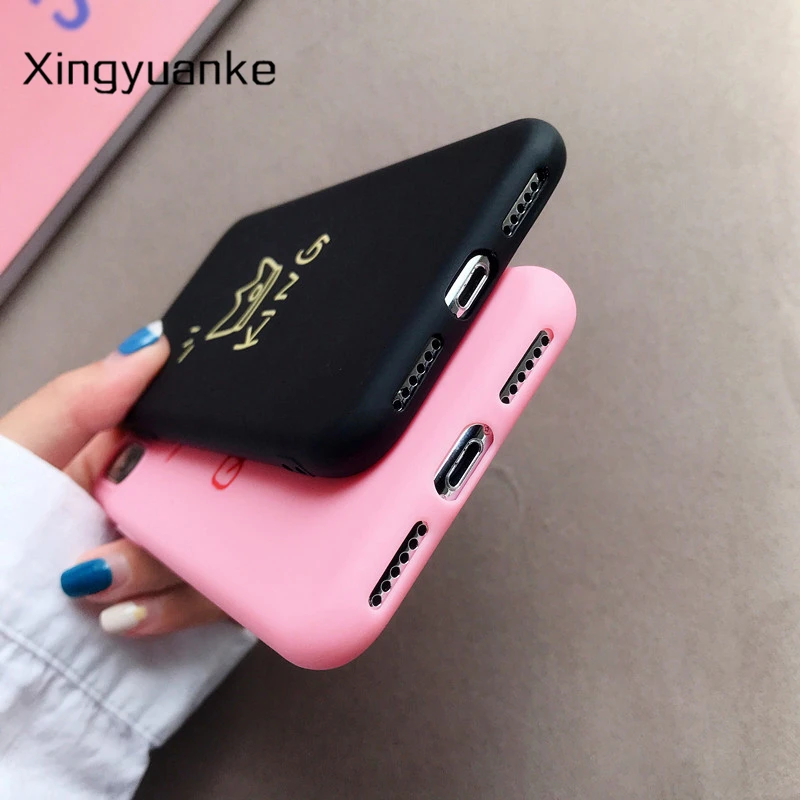 

Couples Letter KING QUEEN Case For Samsung Galaxy J4 J6 J8 2018 EU Edition J4 J6 Plus Note 10 Lite S10 Lite Silicone Cover