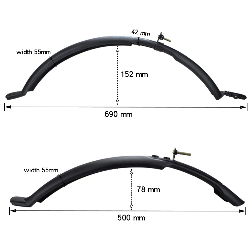 Переднее и заднее крыло FMFXTR для велосипеда колеса 26 дюймов модифицированный щит