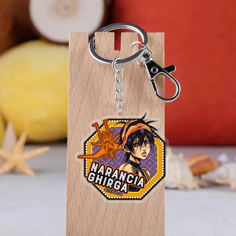 as pictured JOJOs невероятное приключение ризотто Неро ветчины Melone акриловый брелок в виде фигуры брелок украшения Коллекция Модель игрушка Косплэй - Цвет: as pictured