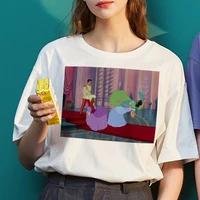 new hot princess funny graphic t shirts harajuku fashion summer clothes for women short sleeve tees leisure fun streetwear tops