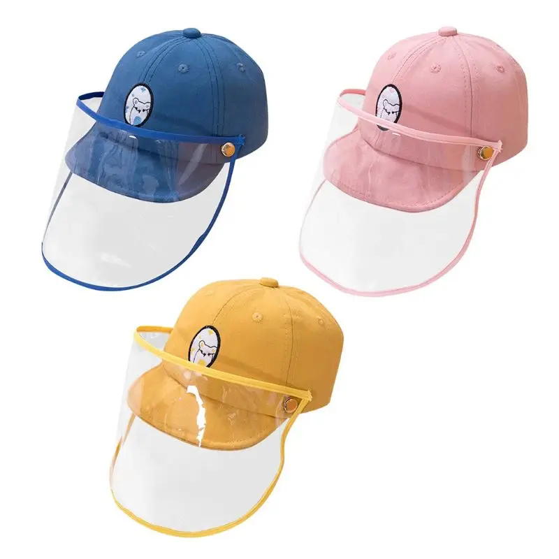 

Baby Anti-fog Hat Protective Mask Cap Face Protective Sun Cap Face Protection Anti-UV Safty Outdoor Fishing Hat Safety Face Shie