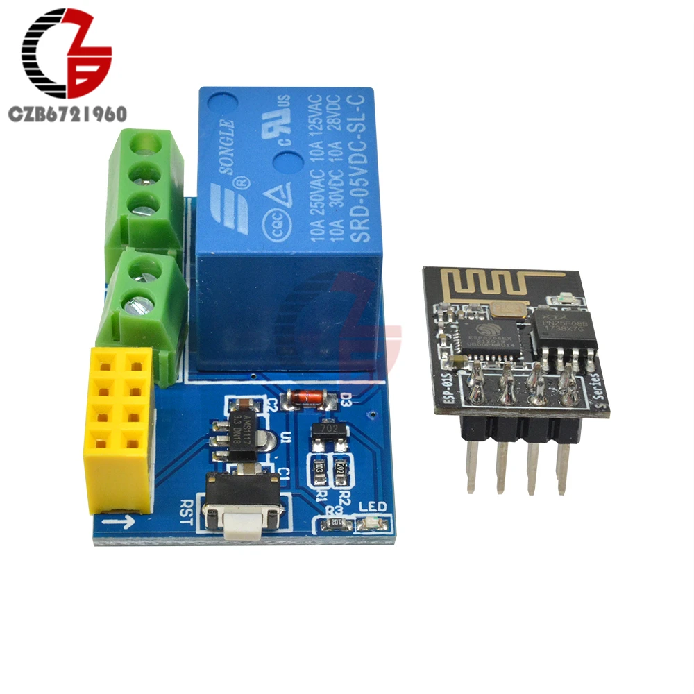 DC 5 В ESP8266 ESP-01S 1 канал беспроводной Wi-Fi релейный модуль дистанционное управление приложение переключатель для Arduino DIY умный дом