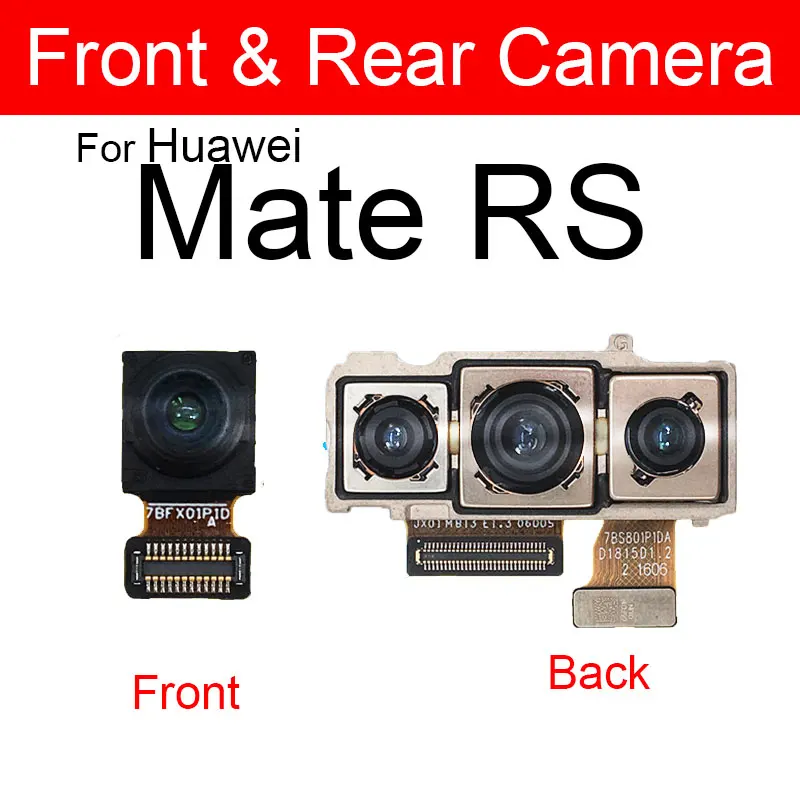 

Основная задняя камера для Huawei Mate RS, большая задняя камера, маленькая камера, гибкий ленточный кабель, Запасные Запчасти