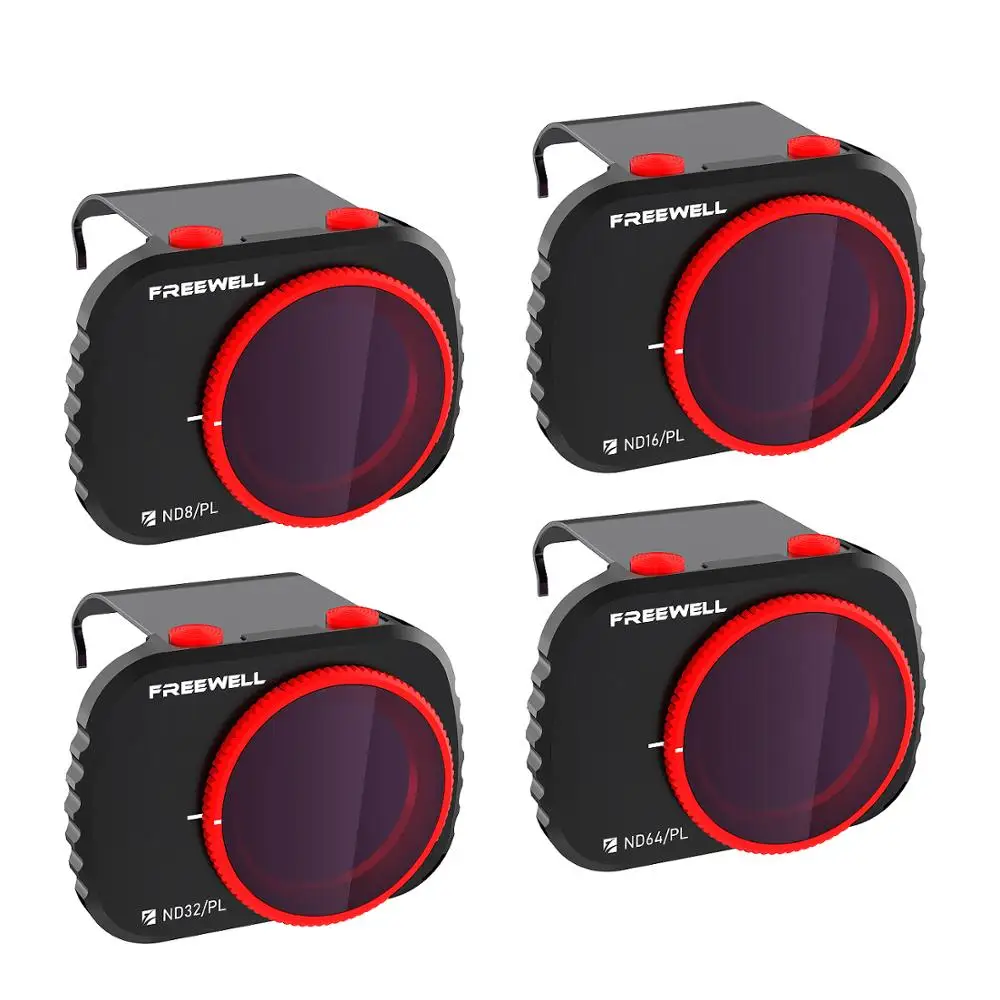 Freewell Bright Day серия 4K набор из 4 фильтров совместимых с дроном Mavic Mini/Mini 2|Фотофильтры