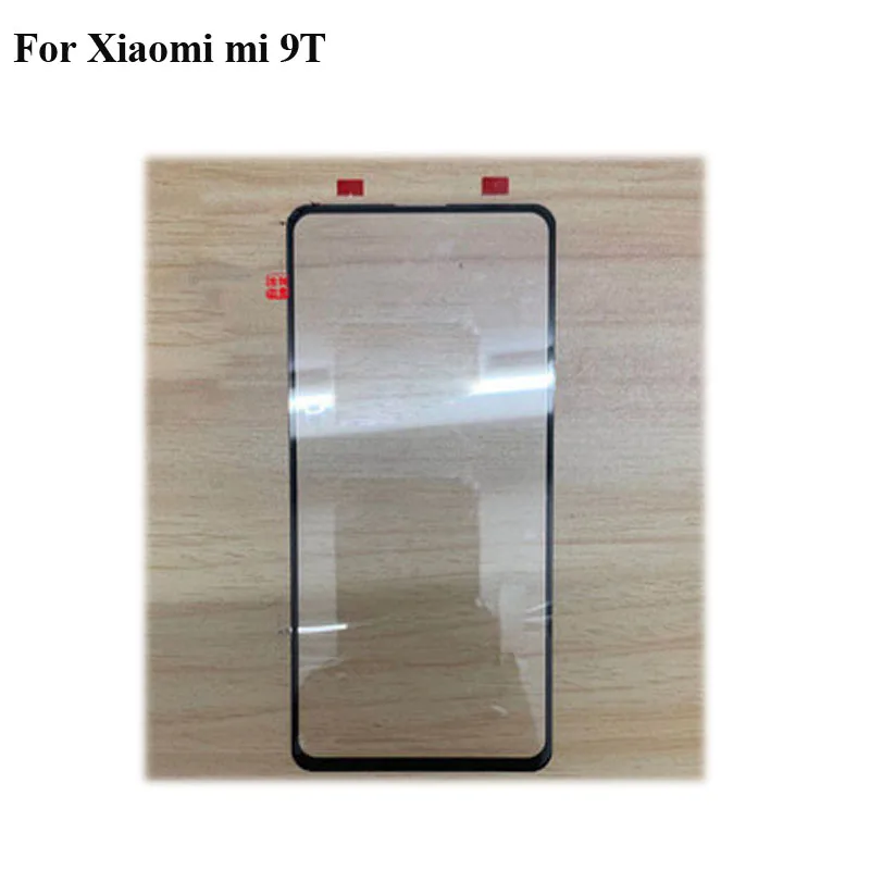 

Для Xiaomi Mi 9 T 9 T переднее ЖК-стекло объектив сенсорный экран Xiao mi 9 T Mi9T Сенсорная панель внешнее стекло экрана без гибкости