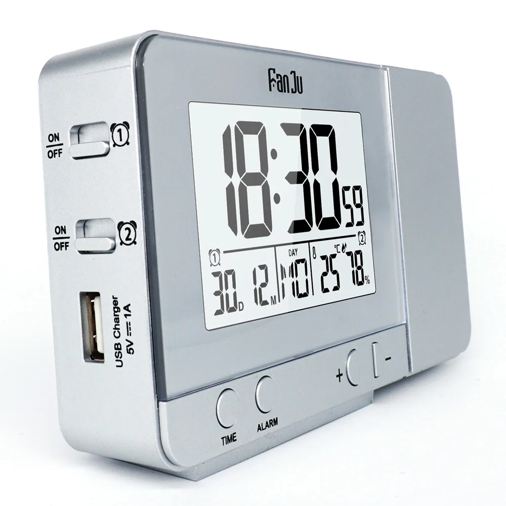 FanJu FJ3531 снаряд скейтборд цифровой функциональный проектор настольный