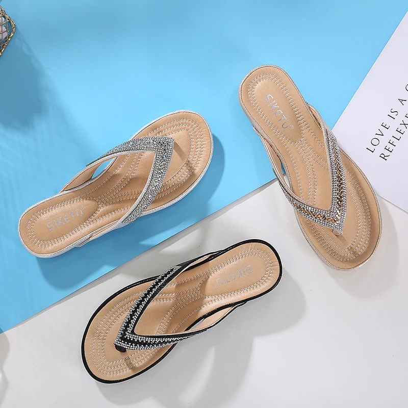 ZZPOHE новые летние женские шлепанцы Кожаные на плоской подошве больших размеров